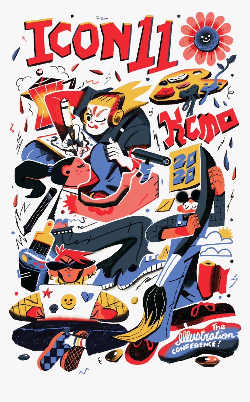 Icon11 Poster Illustration By Kelsey Wroten - Book Design Illustration, HD Png Download