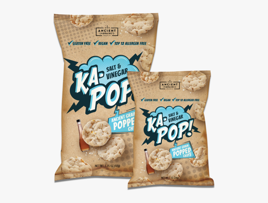 Salt & Vinegar Chips 
 Class Lazyload Lazyload Fade - Ka Pop Popped Chips, HD Png Download