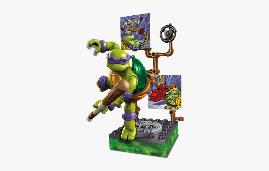 Classic Series Donatello™ - Teenage Mutant Ninja Turtles Mega Bloks, HD Png Download