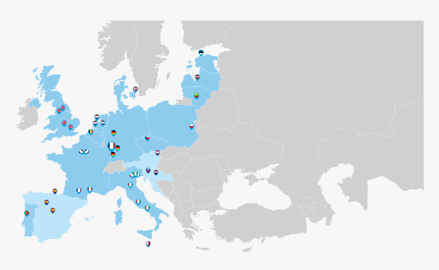 Carte Avec Affiliated - Crusader Kings Map Blank, HD Png Download