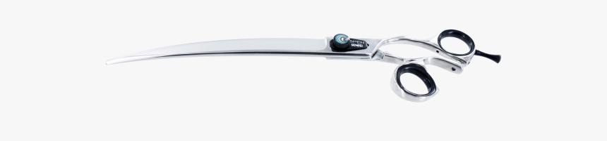 Open Curved Blade Shears 
title Open Curved Blade Shears - Sword, HD Png Download