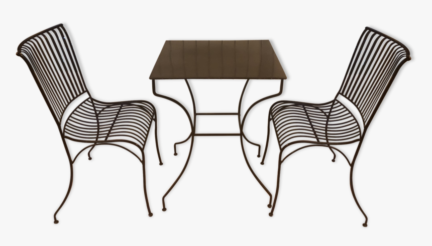 Wrought Iron Bar Table 
 Src Https - Chair, HD Png Download