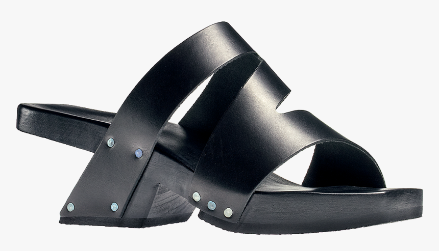 Zorro F Blk Wax Col Waxed - Slipper, HD Png Download