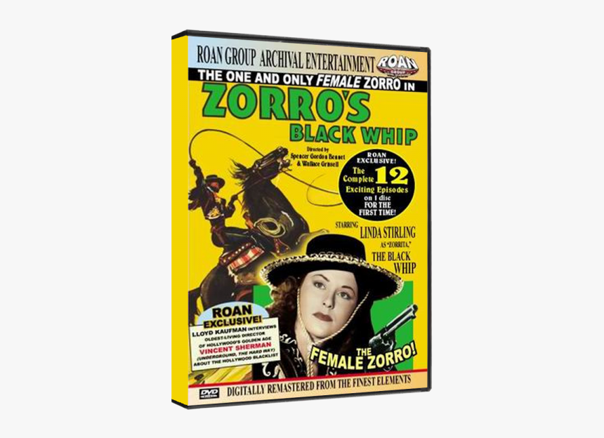 Zorro's Black Whip, HD Png Download