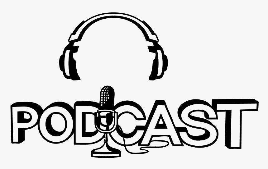 Headphone Podcast Art Clipart , Png Download, Transparent Png
