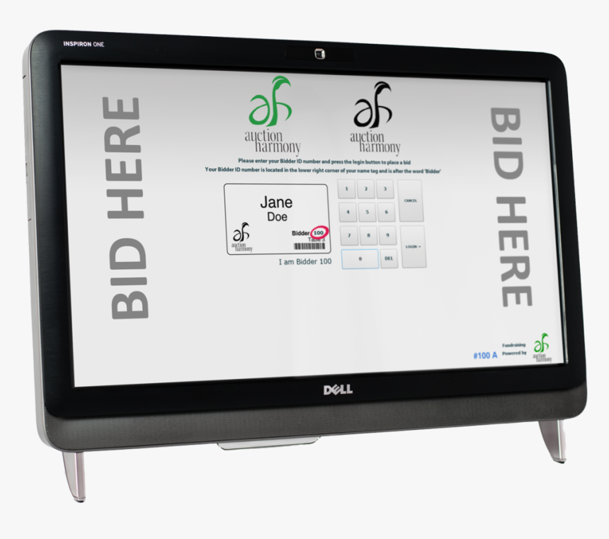 Technology Auction Touch Screen Kiosk Home Screen - Led-backlit Lcd Display, HD Png Download