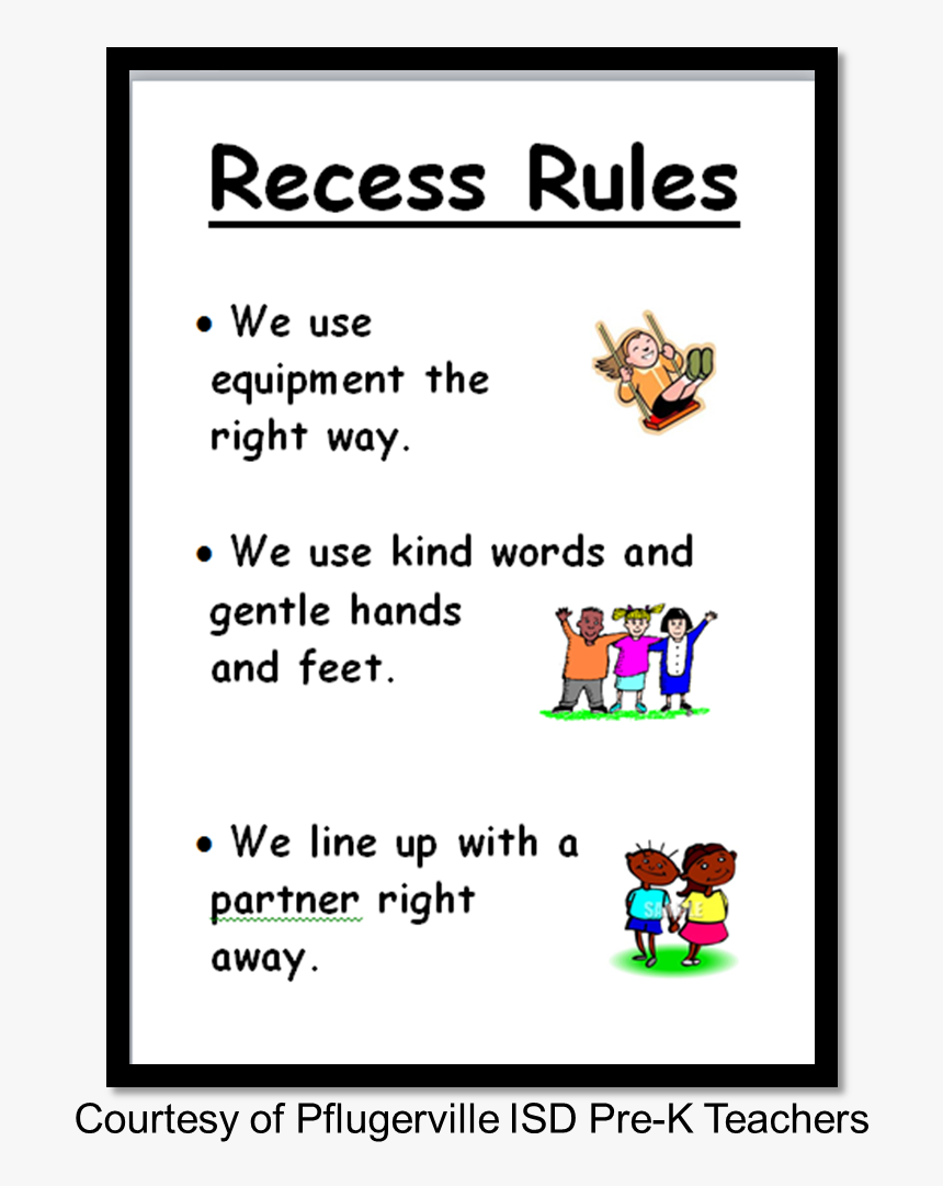 Recess Rules, HD Png Download
