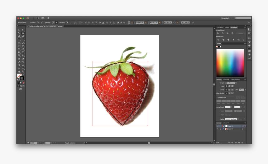 Strawberry, HD Png Download