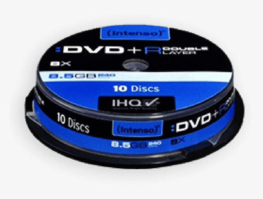 Intenso Dvd R, - Intenso Dvd R 8.5 Gb, HD Png Download