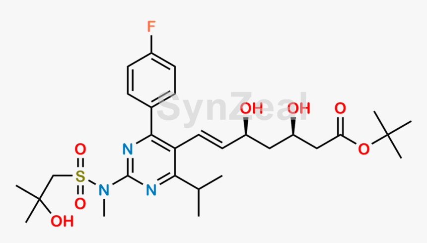 Ceftin And Zithromax For Pneumonia - Pitavastatin, HD Png Download
