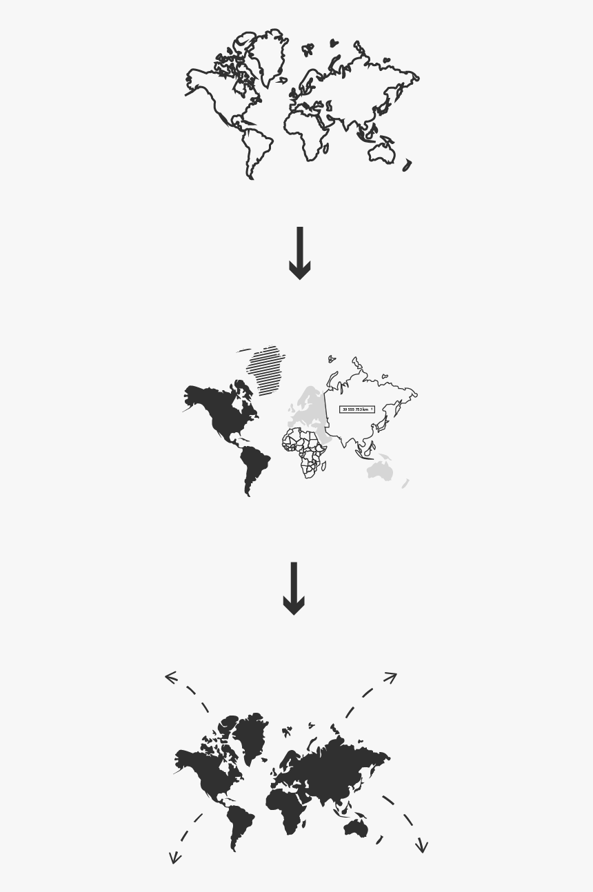 World Map, HD Png Download