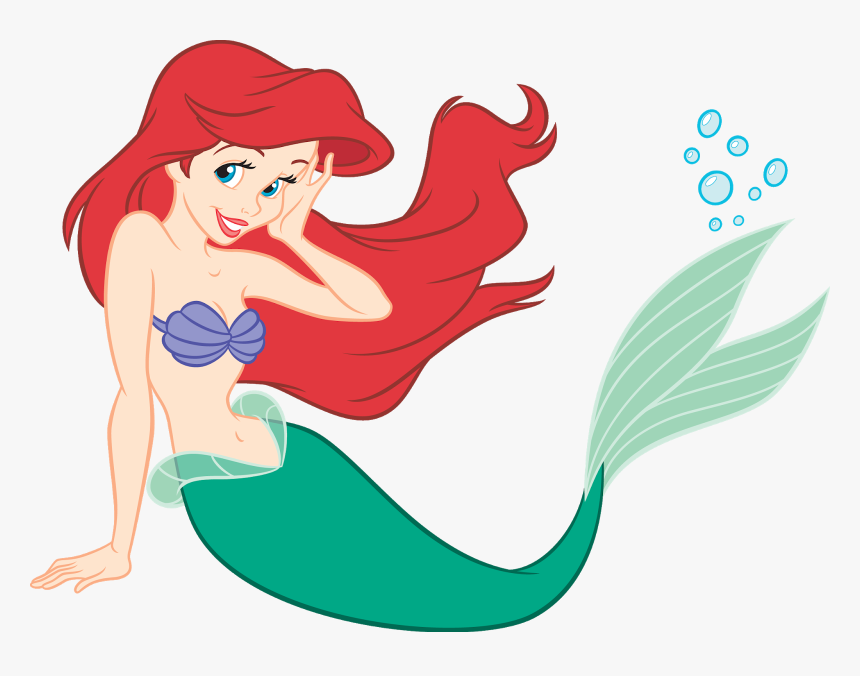 Ariel Mermaid Clipart, HD Png Download
