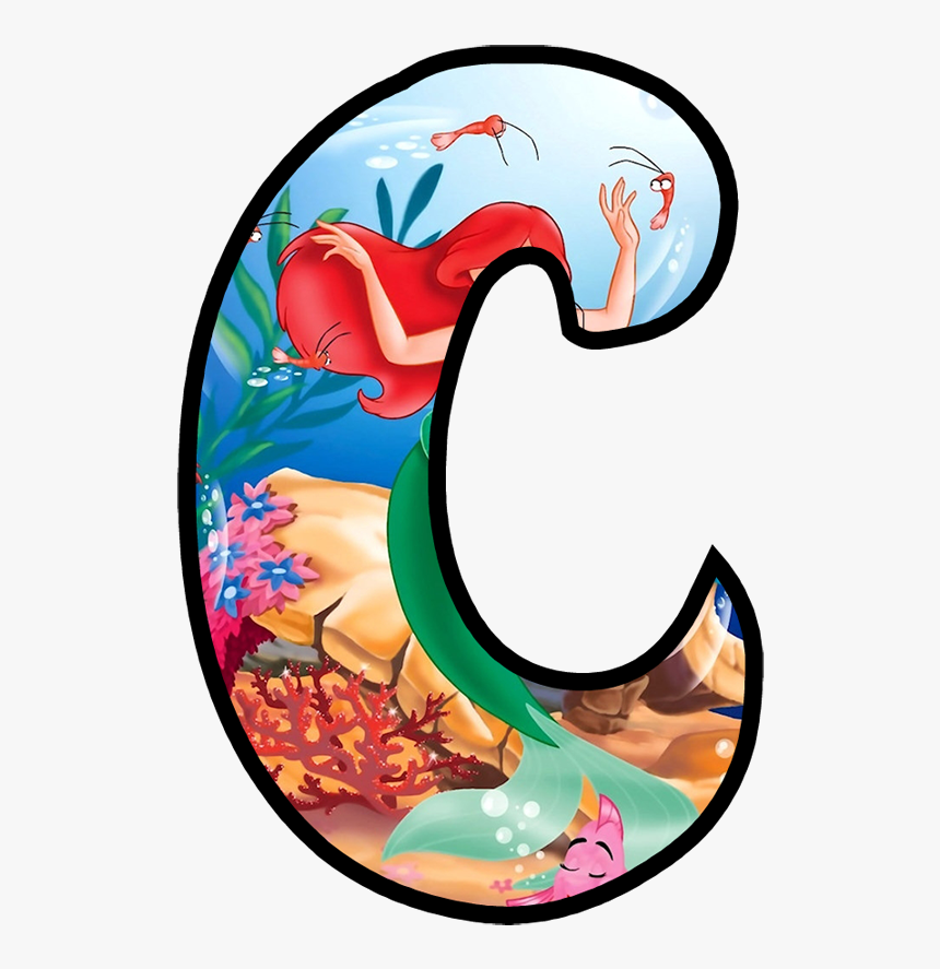 Letras De La Sirenita Ariel, HD Png Download