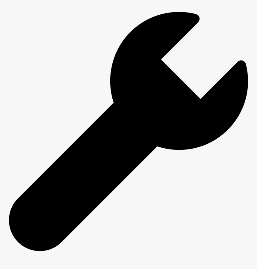 Wrench Silhouette - Repair Tool Icon, HD Png Download