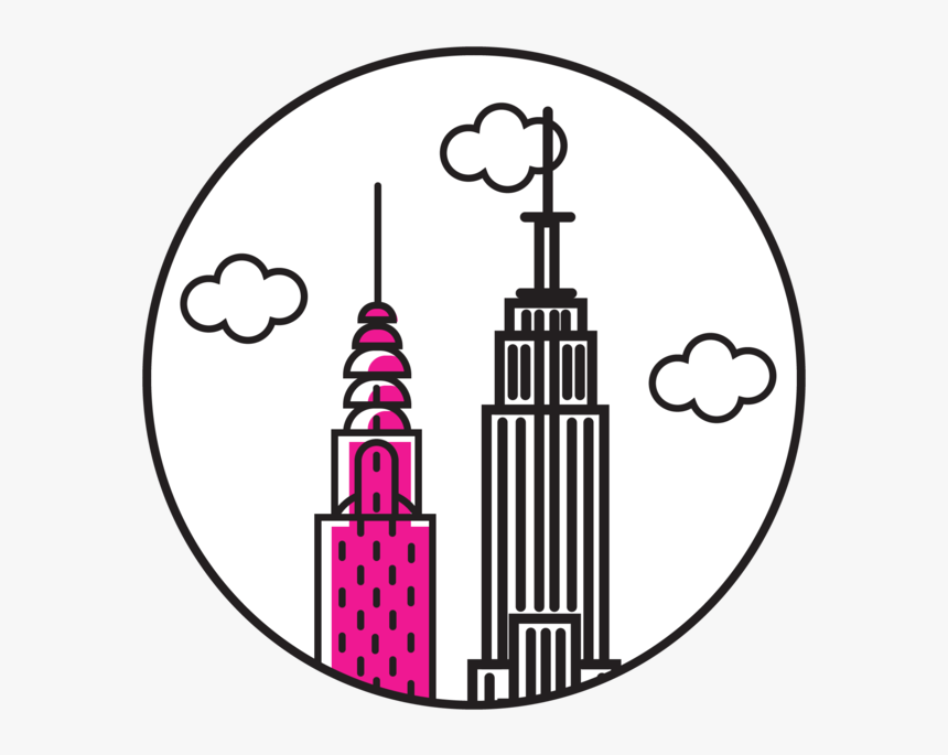 City Icons Pink-03 - Illustration, HD Png Download