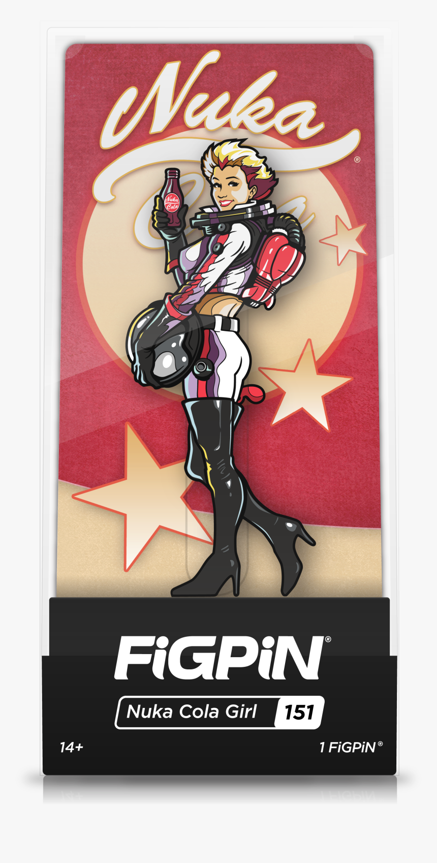 Figpin Fallout Nuka Cola Girl, HD Png Download