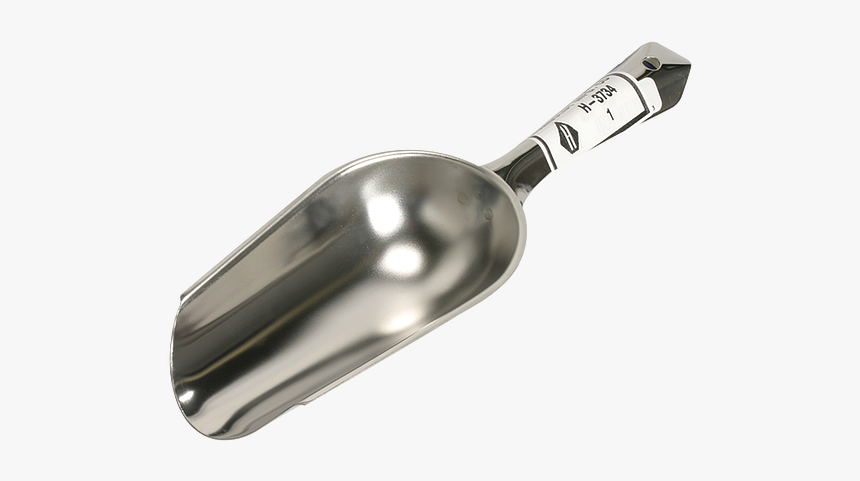 Scoop, Round Nose, Stainless Steel - Frying Pan, HD Png Download