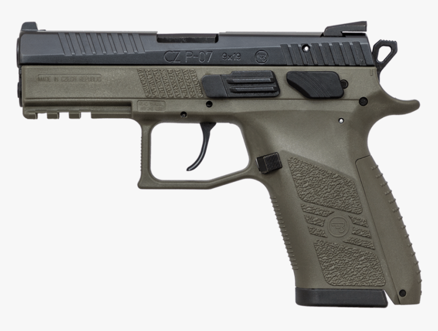 Cz P07 Od Green, HD Png Download