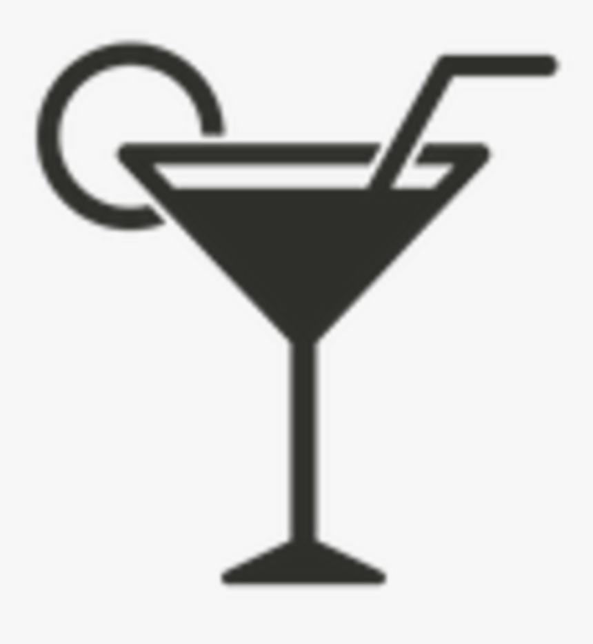 Cocktail Icon - Martini Glass, HD Png Download