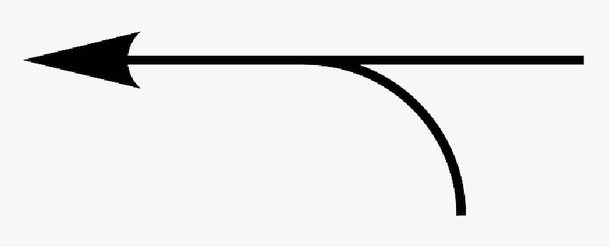 Black, Thin, White, Arrows, Lines, Links, Line, Arrow, HD Png Download