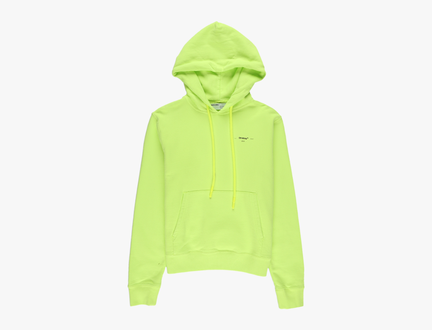 Off-white Arrow Logo Slim Hoodie - Hoodie, HD Png Download