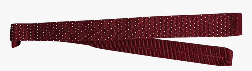 Red Knitted Tie With White Arrow Detail - Polka Dot, HD Png Download