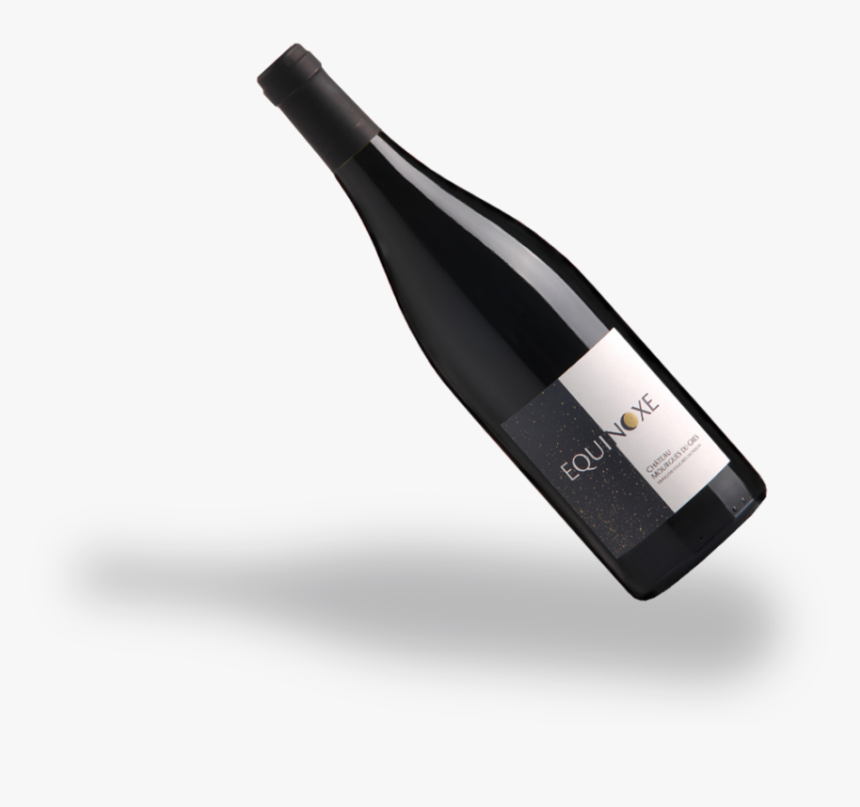 Bouteille Equinoxe - Bouteille De Vin Penchée, HD Png Download