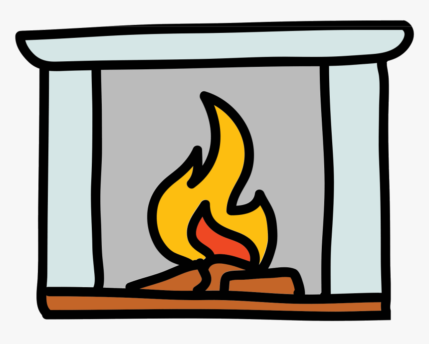 Fireplace Icon Clipart , Png Download, Transparent Png