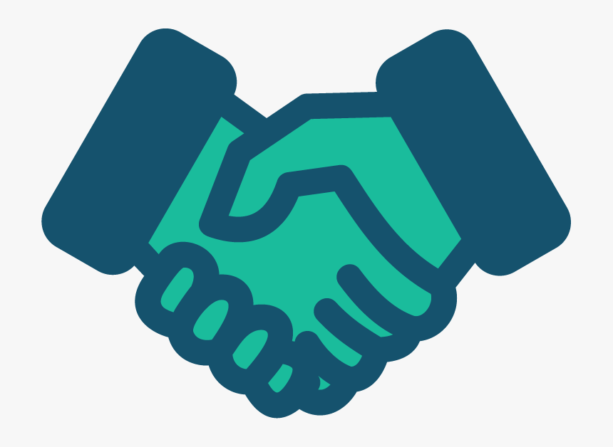 Collaborative Shaking Hands - Icon, HD Png Download