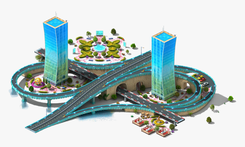 Megapolis Wiki - Roller Coaster, HD Png Download