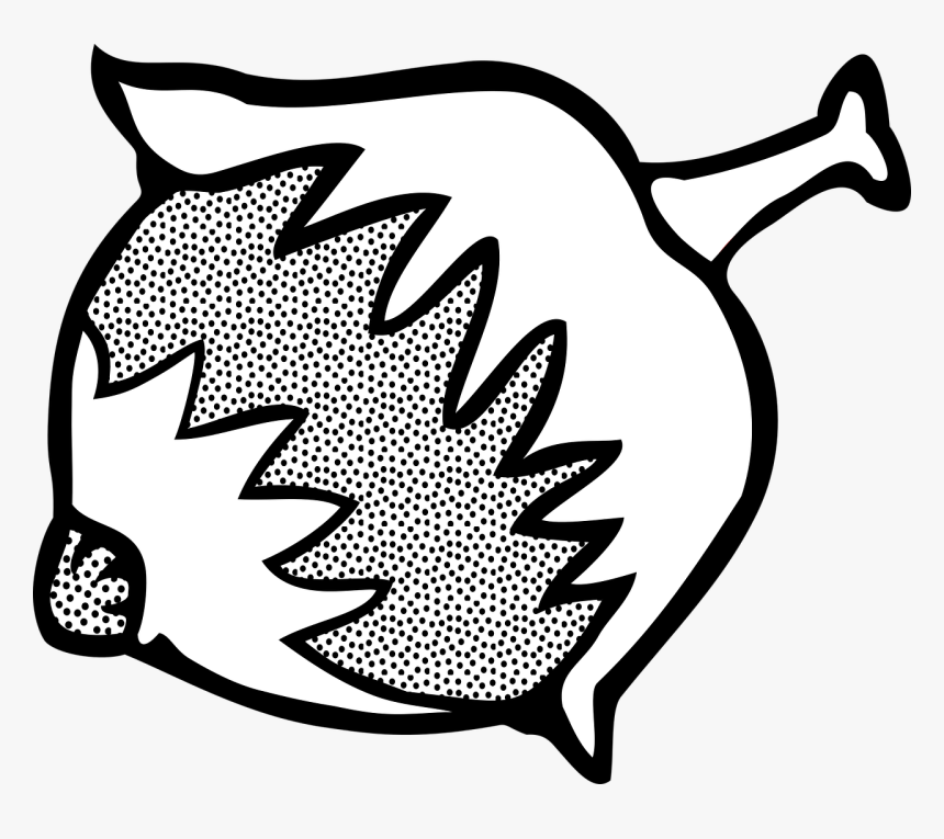 Hazelnut Clipart Acorn Leaf - Hazelnut Black And White, HD Png Download