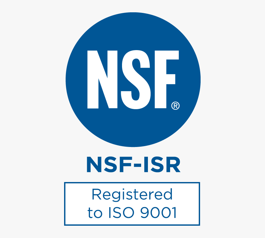 Nsf Isr Iso 9001 , Png Download - Nsf Registered To Iso 9001, Transparent Png