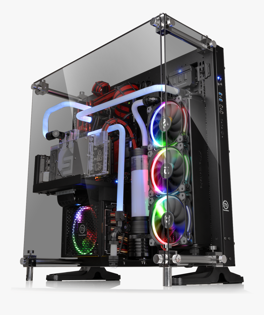 Dsc - Thermaltake Tempered Glass Case, HD Png Download