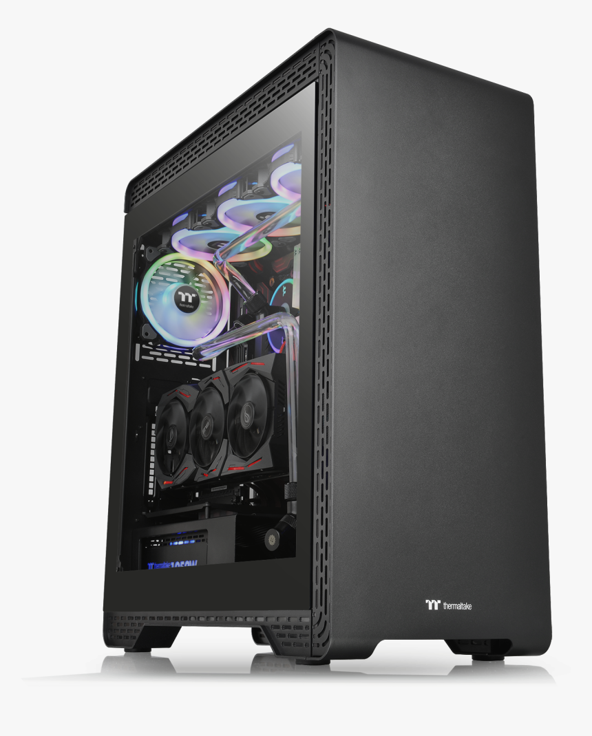 Thermaltake S500 Tempered Glass, HD Png Download