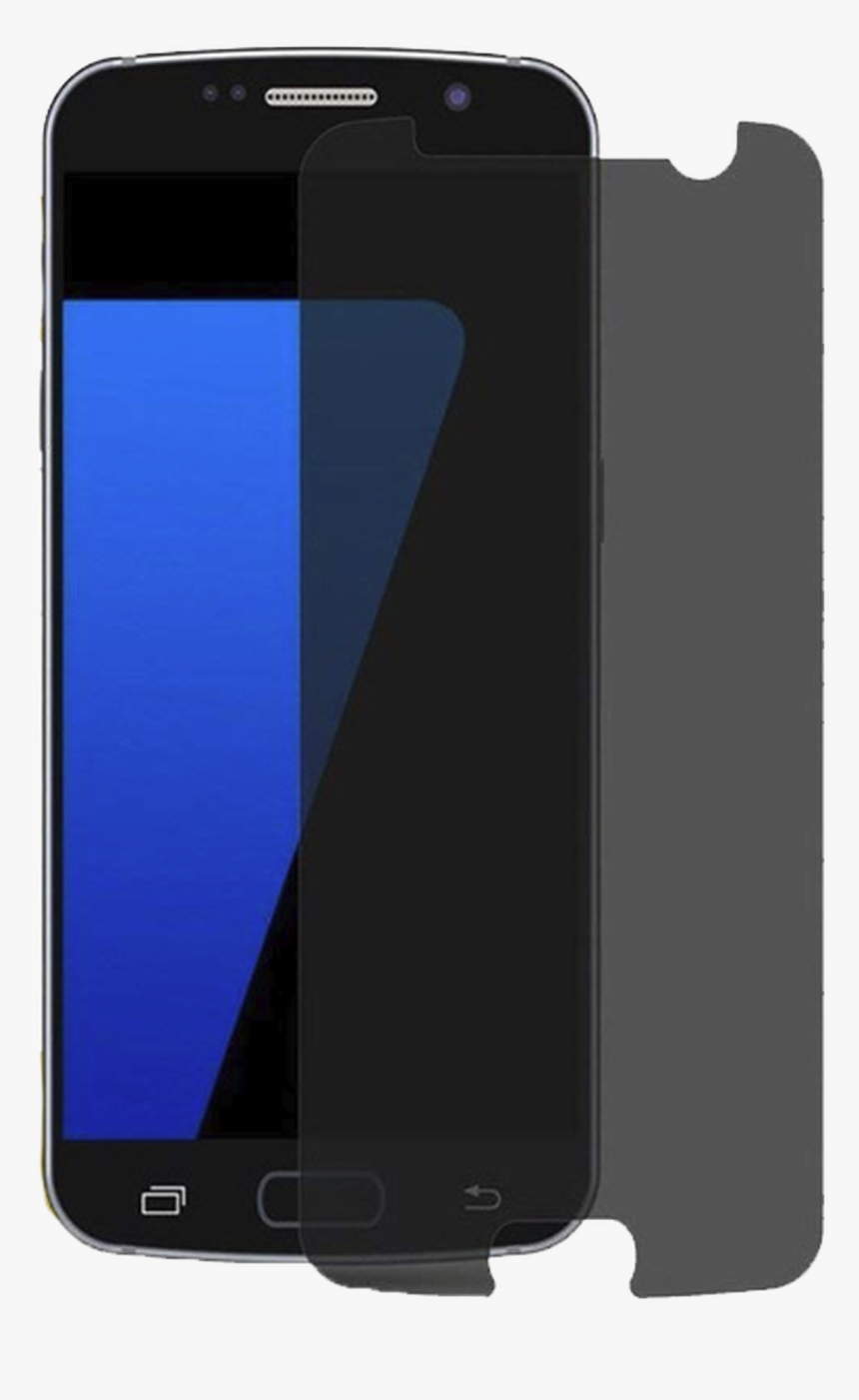 Samsung Galaxy S7 Privacy Tempered Glass - Smartphone, HD Png Download