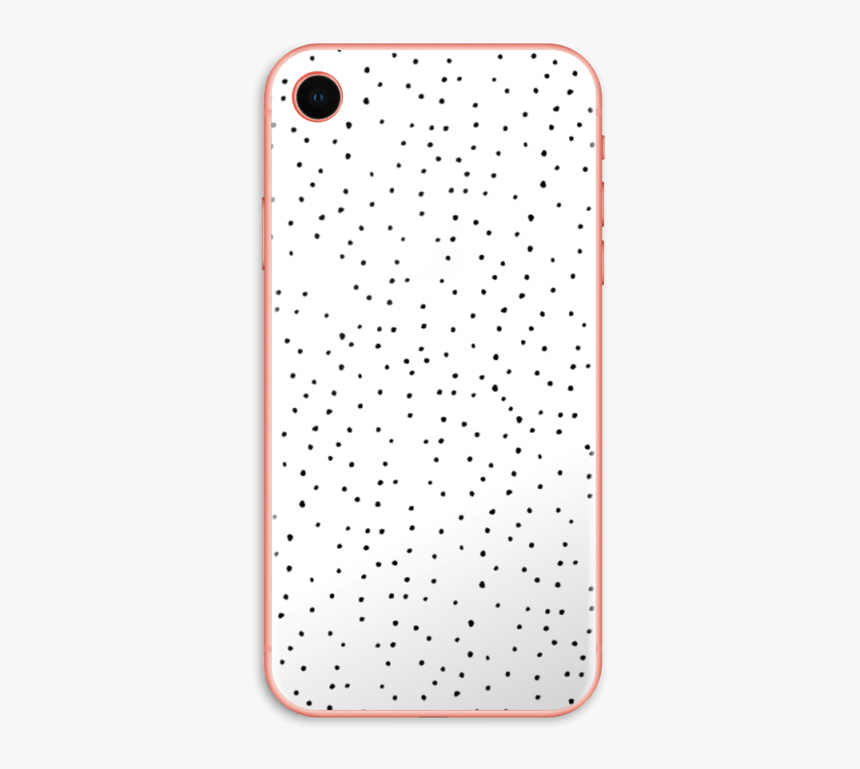 Small Dots On White Skin Iphone Xr - Polka Dot, HD Png Download