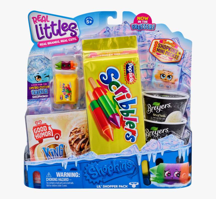 Shopkins Real Littles Freezer, HD Png Download