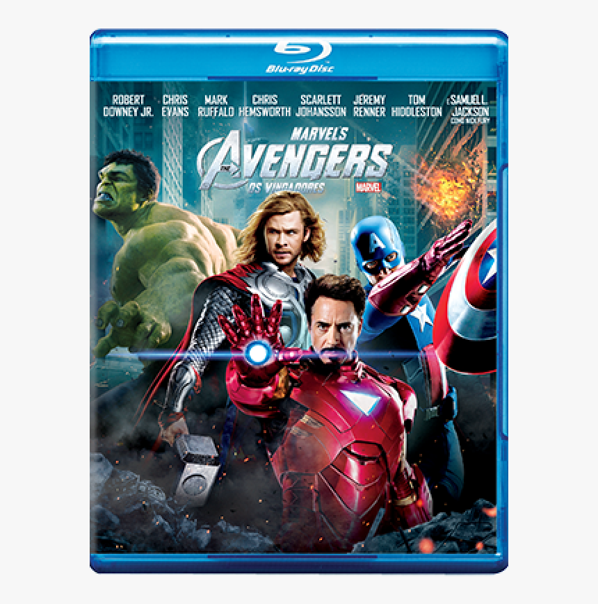 Avengers 2012 Blu Ray, HD Png Download