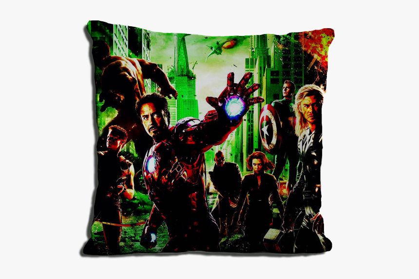 Almofada Os Vingadores - Avengers Movie Poster, HD Png Download