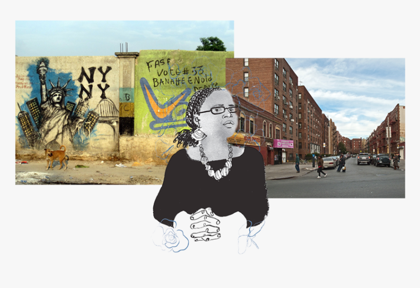 Brooklyn Edwidge Danticat Header - Street Art, HD Png Download