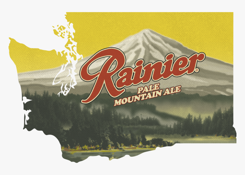 Rainier Pale Mountain Ale, HD Png Download