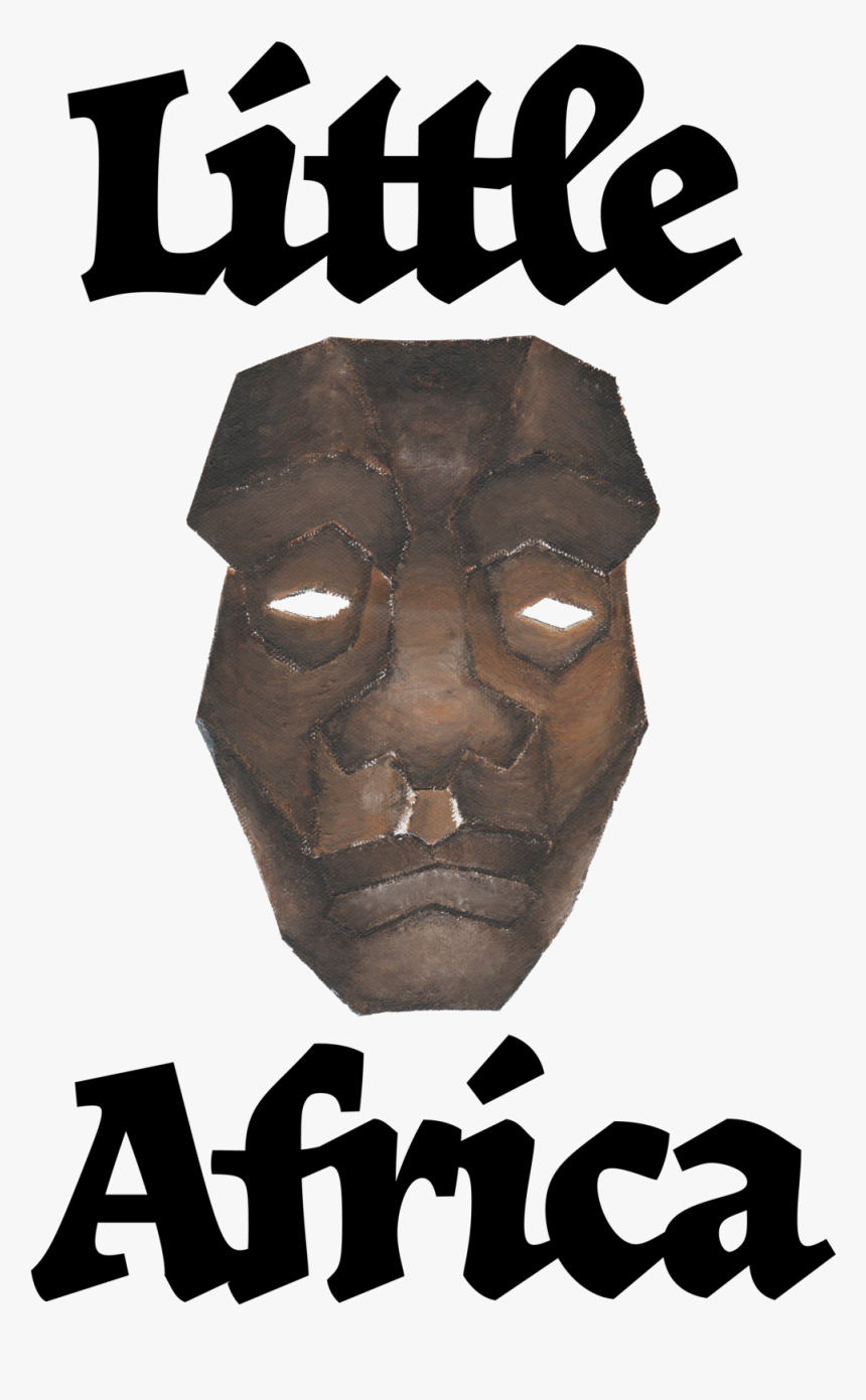 Little Africa Mask Merch - Poster, HD Png Download