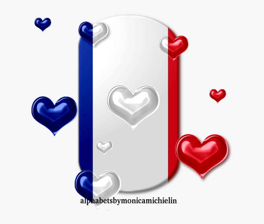 Alfabeto Bandeira Da França, HD Png Download