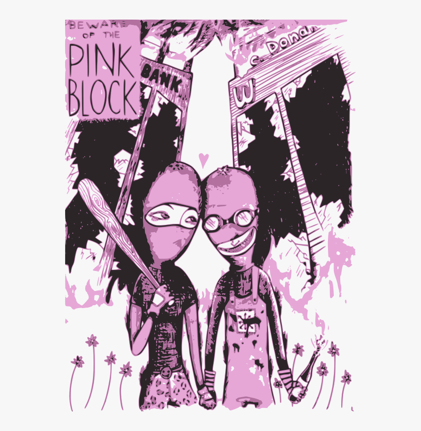 Pink Block - Amor Encapuchado, HD Png Download