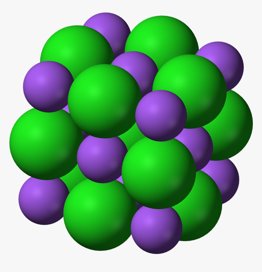 Sodium Chloride 3d, HD Png Download