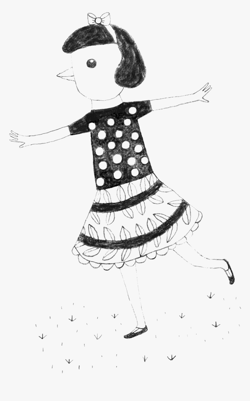 Chickengirl 1 Black, HD Png Download