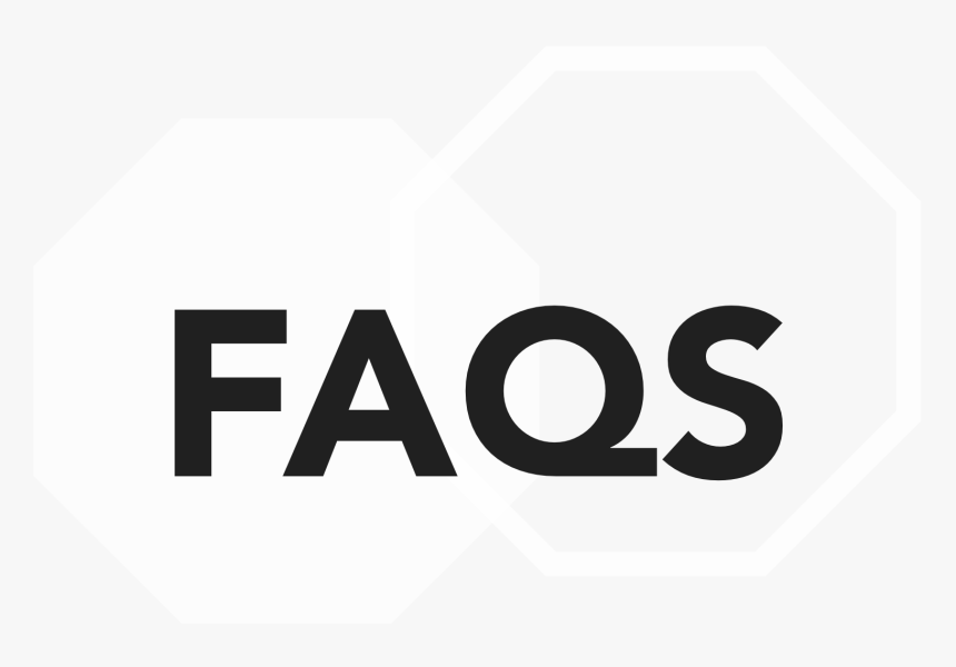 Faqs Text Inside Of Octagon - Graphics, HD Png Download