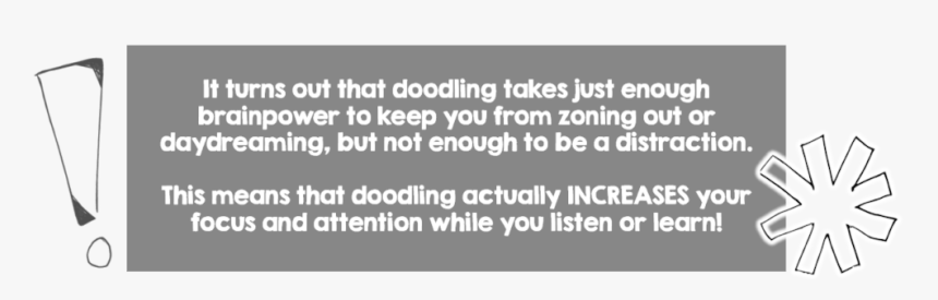Doodle Notes Are An Up And Coming Trend In Education - Printing, HD Png Download