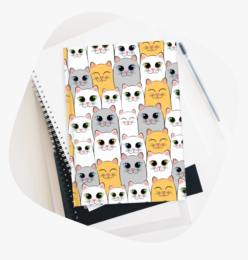 Custom Notebook Blank - Cartoon, HD Png Download