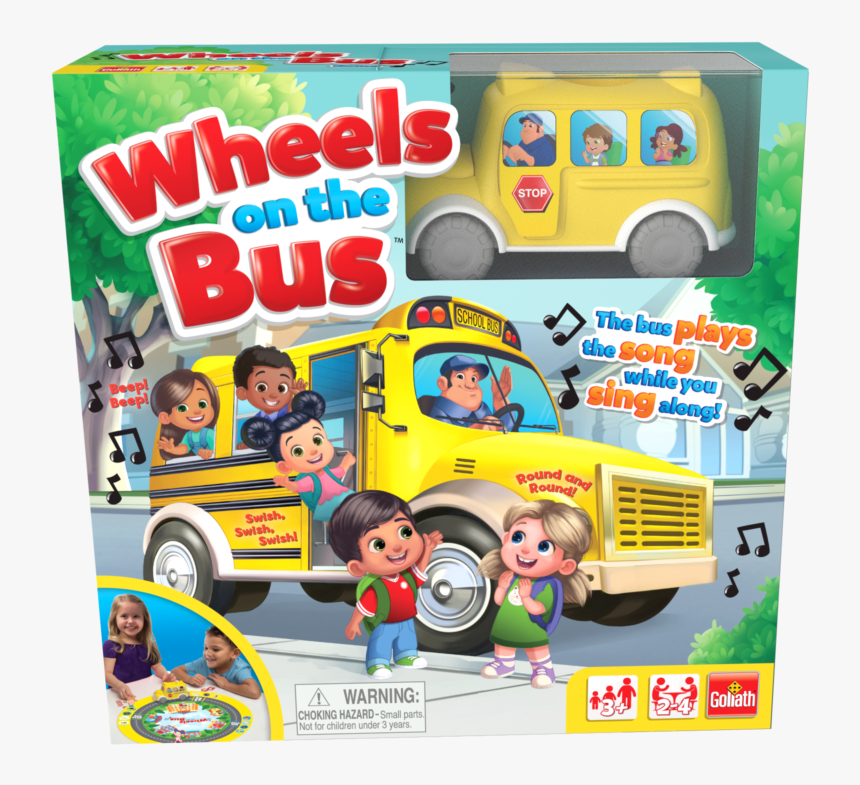 Wheels On The Bus Game, HD Png Download